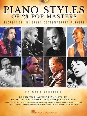 #ad Piano Styles of 23 Pop Masters Secrets of the Great Contemporary 000842705 $21.95