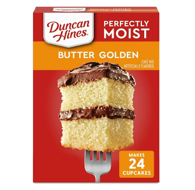 #ad Duncan Hines Classic Butter Golden Cake Mix 15.25 Oz USA $4.90