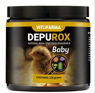 #ad DEPUROX BABY For CHICK DESPARASITANTE NATURAL PARA POLLITOS 226G FOR ANIMALS $19.99