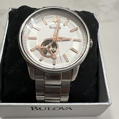 Bulova C877751 Automatic 21 Jewels stainless steel wrist watch $350.00