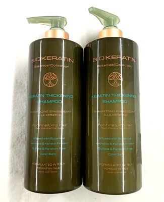 #ad 2 Bio Keratin Botanical Collection Keratin Thickening Shampoo 33.8 fl oz $41.24