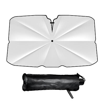 #ad Car Windshield Sun Shade Umbrella Foldable Car Umbrella Sunshade Cover UV Block $16.55