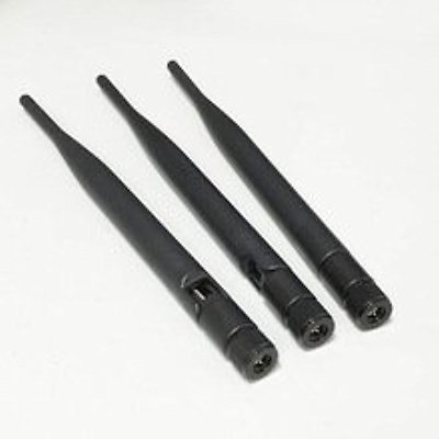 3x LTE 4G 3G GSM antenna 5dbi OMNI directional SMA male connector rubber du $17.24