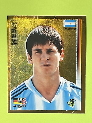 #ad Lionel Messi Rookie Argentina Team World Cup 2006 Germany Navarrete $65.00