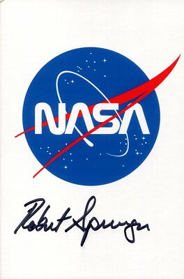 #ad Robert Springer NASA STS Astronaut Space US Navy Signed Autograph Photo $15.99