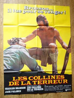 CHATO#x27;S LAND western charles bronson original LARGE french movie poster #x27;72 $35.00