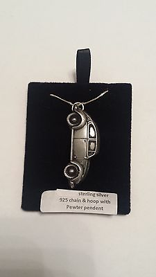 #ad Beetle 1200 ref290 Car On a 925 sterling silver Necklace 1618202630 GBP 17.95