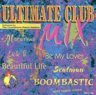 #ad Ultimate Club Mix Music CD Various Artists 1996 10 01 Madacy Records $6.99