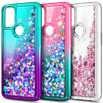 #ad For OnePlus Nord N100 N10 5G Case Bling Glitter Phone Cover w Tempered Glass $9.99
