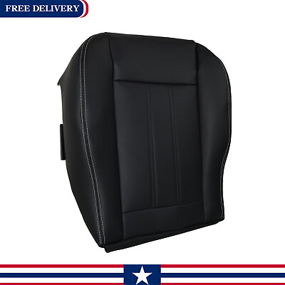 #ad 2011 2016 Fits CHRYSLER TOWN amp; COUNTRY Driver Bottom Leather Seat Cover Black $39.99