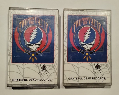 GRATEFUL DEAD Two From The Vault Cassettes 1992 Set of 2 Dark Star Good Mornin $19.95