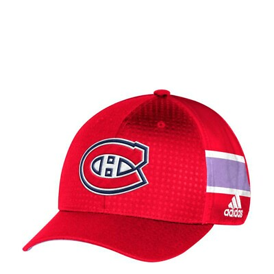 #ad #ad Montreal Canadiens NHL Adidas Unisex Red Structured Flex Cap $19.99