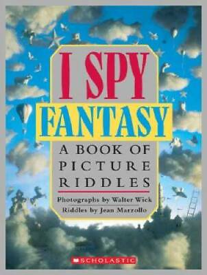 #ad I Spy Fantasy: A Book of Picture Riddles Hardcover By Marzollo Jean GOOD $4.30