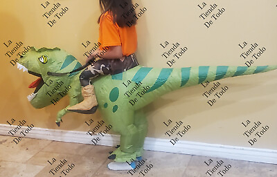 Kids Children Dinosaur T Rex Tyrannosaurus Inflatable Halloween Costume $20.00