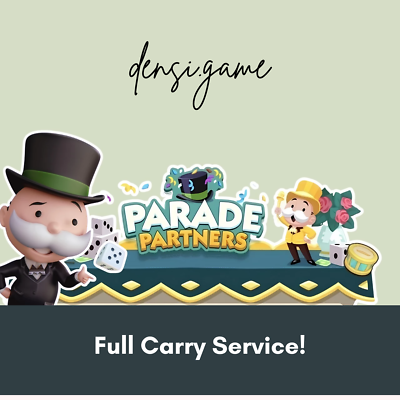 #ad 🎊 Parade Partner Event 🎩 Monopoly Go ⚡️Full Carry⚡️ $20.00