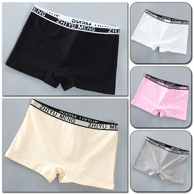Womens Ladies Boxers Boy Shorts Cotton Girls Knickers Underwear Panties Briefs #ad GBP 3.34