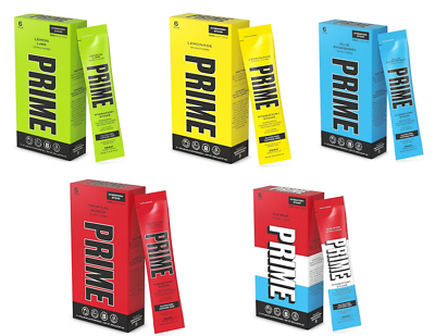 #ad PRIME Hydration Sticks 6 Pack Hydration Single Sticks Multiple Flavors $5.98