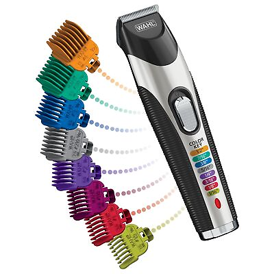 Wahl Color Pro Cord Cordless Rechargeable Hair Beard Trimmer for Men US $26.50