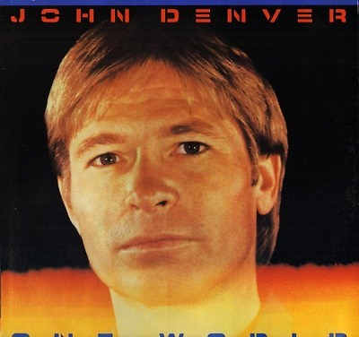 #ad JOHN DENVER one world PL 85811 italian rca 1986 LP PS EX EX with inner sleeve GBP 10.99