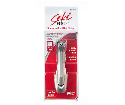#ad SEKI EDGE SS 112 Stainless Steel Nail Clipper SS 112 $20.38