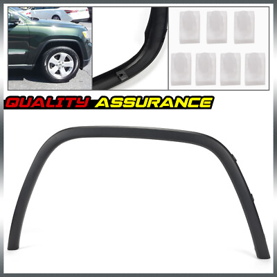#ad Fit For Jeep Grand Cherokee 2011 2017 Plastic Fender Flare Front Passenger Side $35.85