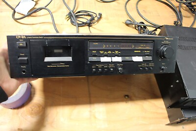 #ad Nakamichi CR 2A Two Head Cassette Deck Working $225.00