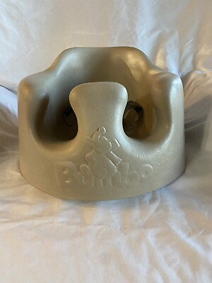 #ad Bumbo Infant Floor Seat Baby Sit Up Chair with Adjustable Safety Harness Taupe $25.00