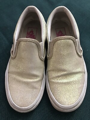 #ad Vans UV Glitter Slip On Canvas Loafers Size 5.5 Good Condition $15.00