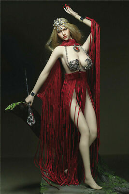1 6 Hot Custom Goddess Fringe Skirt Dress 12#x27;#x27; Phicen Figure Suit Toy $54.99