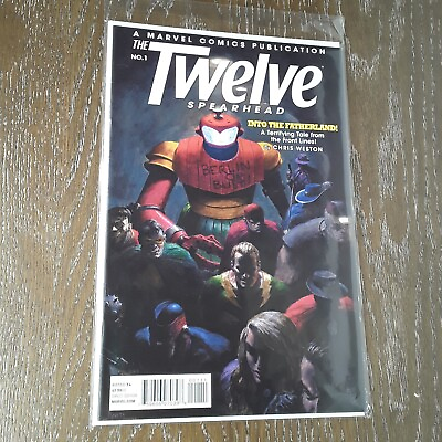 #ad Marvel Comics The Twelve : Spearhead #1 2010 By Chris Weston Comic Book $2.99