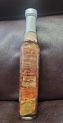 #ad Oil Vinegar Infused Vegitable In A Decoritive Bottle 11 Inch $15.99
