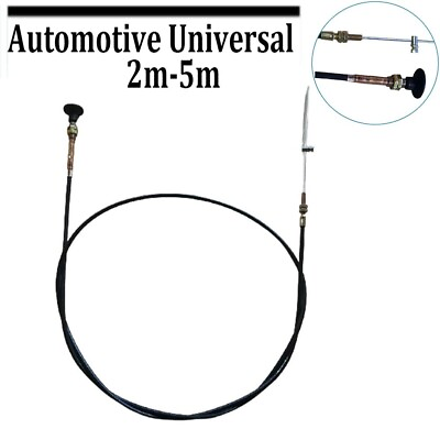 Stop Choke Bowden Cable Throttle Control Bonnet Fuel Wire 1 Pc 6mm 10mm $26.84