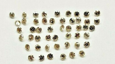 #ad #ad Genuine round diamonds. Full cut white natural diamonds. 48 pieces .50 ct tw $109.98