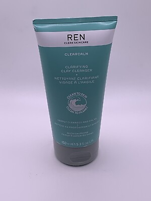 #ad REN Skincare Clearcalm 3 Clarifying Clay Cleanser 5.1 oz $9.95
