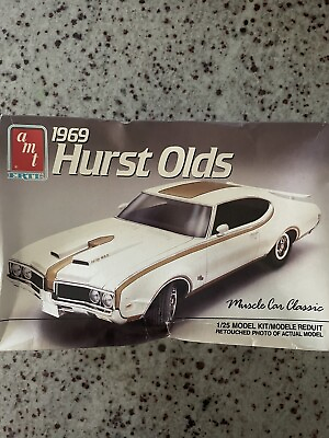 AMT ERTL MODEL 1969 HURST OLDS KIT OPEN BOX WITH ALL PARTS CHECK PICTURES 📷 $25.00