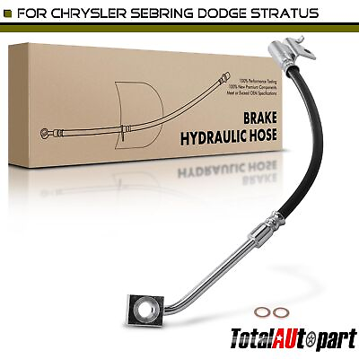 #ad Brake Hydraulic Hose for Chrysler Sebring Dodge Stratus Front Right Passenger $16.99