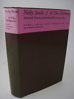 #ad O The Chimneys Nelly Sachs 1st Edition Nobel Prize Poems Poetry Play Drama $47.56