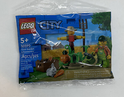 LEGO CITY: Farm Garden amp; Scarecrow 30590 New Sealed $6.00