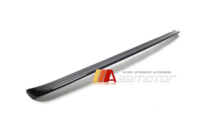 #ad Carbon Fiber Trunk Spoiler Wing Rear Gurney Flap fits Lancer Evolution X EVO 10 $170.00
