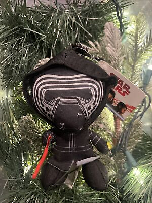 #ad 2023 Star Wars Jedi Sith Kylo Ren Christmas Plush Fluff Ornament New $7.19
