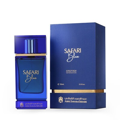 #ad Safari Blue by Abdul Samad Al Qurashi 75ml Spray Express Shipping NEW $119.95