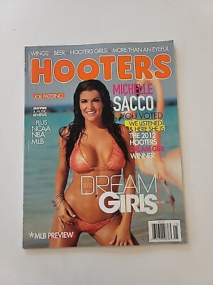 #ad HOOTERS Magazine Spring 2012 Best Dreamgirls Michelle Sacco BAGGED $4.99