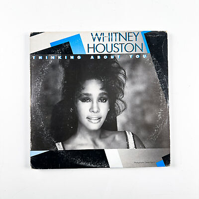 #ad Whitney Houston Thinking About You Vinyl LP Record 1985 $36.00