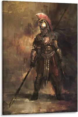 #ad Spartan Warrior Art Spartan Warrior Ancient Warrior Art Spartan Helmet Poster $39.90