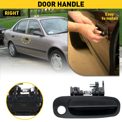 #ad Front Outside Exterior Textured Door Handle Passenger Right RH for 98 02 Corolla $10.11