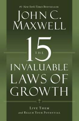 #ad The 15 Invaluable Laws of Growth: Live Them and Reach Your Potential GOOD $6.34