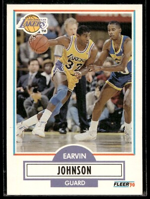 1990 Fleer Magic Johnson #93 Los Angeles Lakers $1.14