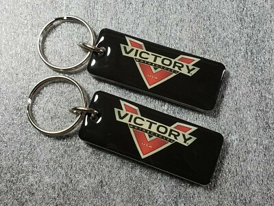 Victory Vision Vegas 8 Ball Hammer Gunner Magnum Motorcycle Key Chain pack of 2 $19.99