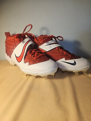 #ad Nike Force Mike Trout 6 Keystone Baseball CleatRed Size 8.5 NEW $39.00