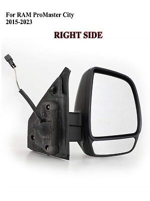 #ad Passenger Right Side Door Side Mirror Manual For RAM Promaster City 15 23 $100.99